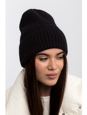 Вовняна шапка SHP-47573 Чорний