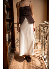 Спідниця з сатину U-263 XS/S Молочний Молочний XS/S