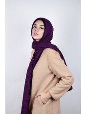 Шарф V1925(8) Фіолетовий