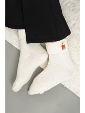 Новорічні шкарпетки NY-2600 Молочний