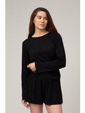 Трикотажна піжама  PGM-506 Чорний XS/S Чорний  XS/S