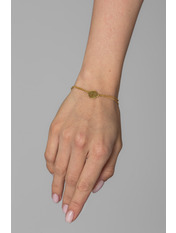 Браслет BRS-9358 Золотистий