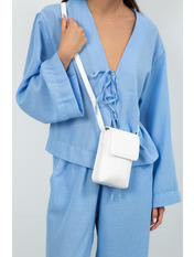 Сумка жіноча з еко-шкіри SYM-50022 Білий