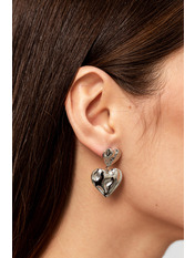 Сережки підвіски SER-16 Сріблястий