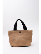 Сумка з соломи SYM-4690 Чорний