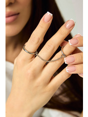 Каблучка KOL-3355 Сріблястий Сріблястий 7