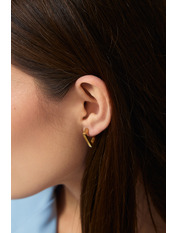 Сережки фігурні SER-12554 Золотистий