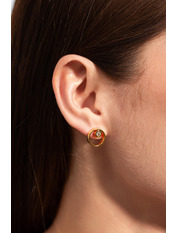 Сережки фігурні SER-238 Золотистий