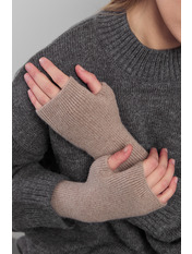 Мітенки М-15 one size Серпанок Сірий Серпанок one size