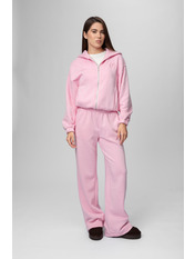Трикотажний костюм на байці KT-202 XS/S Рожевий Рожевий XS/S
