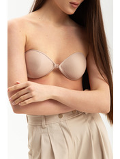 Бюстгальтер-бра Fly Bra Рush Up BR-2612 D Бежевий Бежевий D