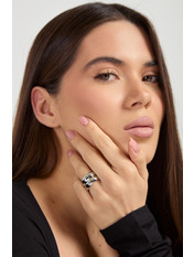 Каблучка KOL-3180 Сріблястий Сріблястий 6