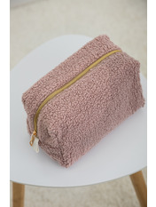 Косметичка Тедді KM-0023 Рожевий Пудра