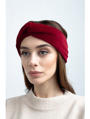 Пов`язка на голову - тюрбан ТR-VR P29 Червоний Бордовий