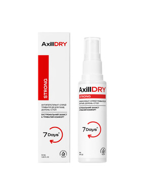 Антиперспірант-спрей до 7 днів AxillDRY 50 мл  Strong
