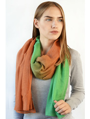 Шарф РС-3547 Коричневий яя_180*80