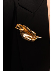 Брошка B-563 Золотистий