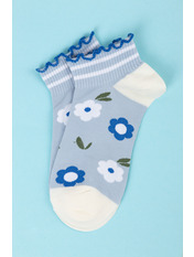 Шкарпетки SH-4-65 Молочний Молочно-блакитний 3