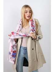 Шарф SH-1906 Пудровий Рожевий