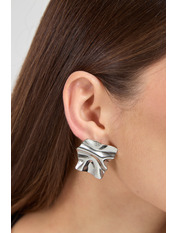 Сережки фігурні SER-301 Сріблястий