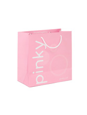 Пакет подарунковий рожевий Пінкі середній (30х30х15)