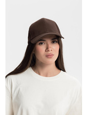 Бейсболка BK-1352 56-60 Темно коричневий Коричневий Темно коричневий 56-60