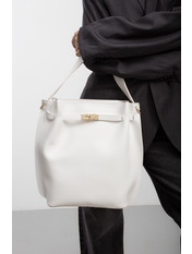 Сумка жіноча з еко-шкіри SYM-25-43 Білий