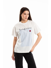 Футболка FUT-25264 M Білий Білий M