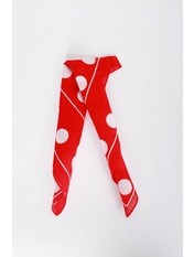 Бандана 26 Червоний+білий Червоний яя_55*55