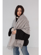 Шарф SH-13122022 Сірий