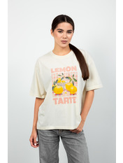 Футболка FUT-251125 Молочний one size Молочний one size