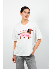 Футболка FUT-251064 Молочний one size Молочний one size