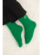 Новорічні шкарпетки NY-2600 Зелений