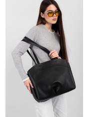 Сумка жіноча з еко-шкіри SYM-24-78 Чорний