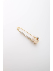 Брошка Відал яя_Длина 7.5(см)/ Ширина 2(см) Золотистий 5 Золотистий