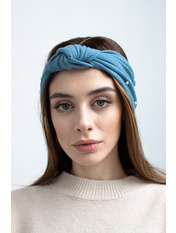 Пов`язка на голову - тюрбан  Р39 Синій