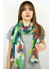 Шарф К1804 Зелений 5 Зелений