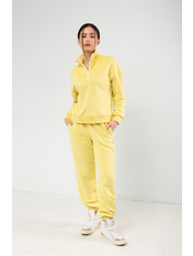 Трикотажний костюм KT-K221014 Жовтий XS/S