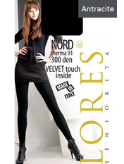 Колготки Lores seniorita Nord therma 91 300 den яя_antracite 2