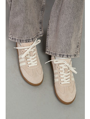 Шкіряні кеди KD-S1657 39 Бежевий Бежевий 39