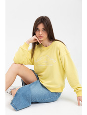 Світшот однотонний S-202006 Лимон Жовтий XS/S