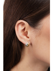 Сережки фігурні SER-13581 Золотистий Сріблястий+золотистий