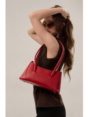 Сумка жіноча з еко-шкіри SYM-3-25-80 Червоний