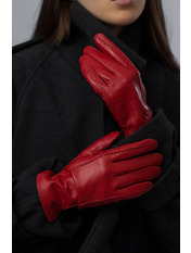 Шкіряні рукавиці RUK-54kh-2 Червоний 7 Червоний 7
