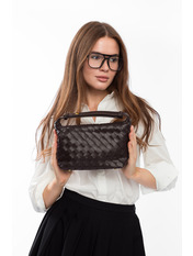 Сумка жіноча з еко-шкіри SYM-1928 Шоколадний Коричневий