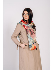 Шарф SBS-2002 Яскраво-червоний Червоний