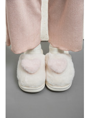 Тапки TPK-2090 Молочний 38-39 Молочний + рожевий Молочний + рожевий 38-39