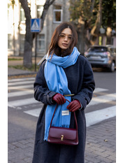 Сумка жіноча з еко-шкіри SYM-25-08 Бургунді Бордовий