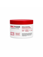 Маска-слайм ламінуюча з пептидами Only Hair Gloss Laminating Peptide 330 мл
