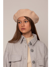 Берет BER-20222 Бежевий